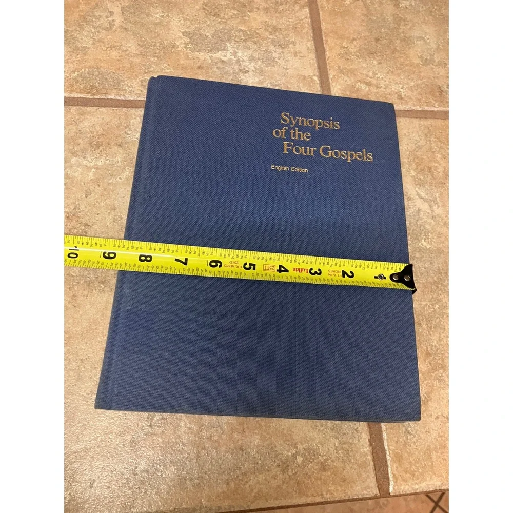 Synopsis of the Four Gospels English Edition Kurt Aland RSV 1985 Hardcover Bible